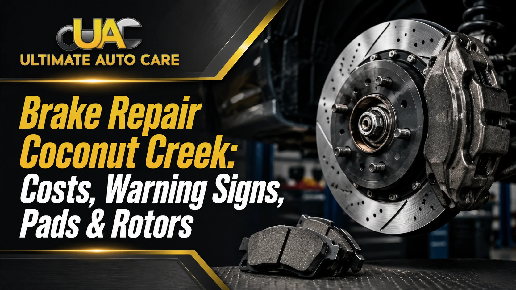 Brake Repair Coconut Creek: Costs, Warning Signs, Pads & Rotors