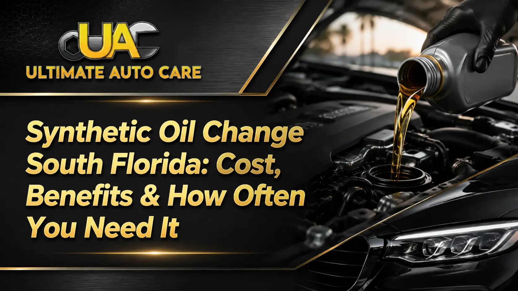 Synthetic Oil Change South Florida: Cost, Benefits & How Often You Need It