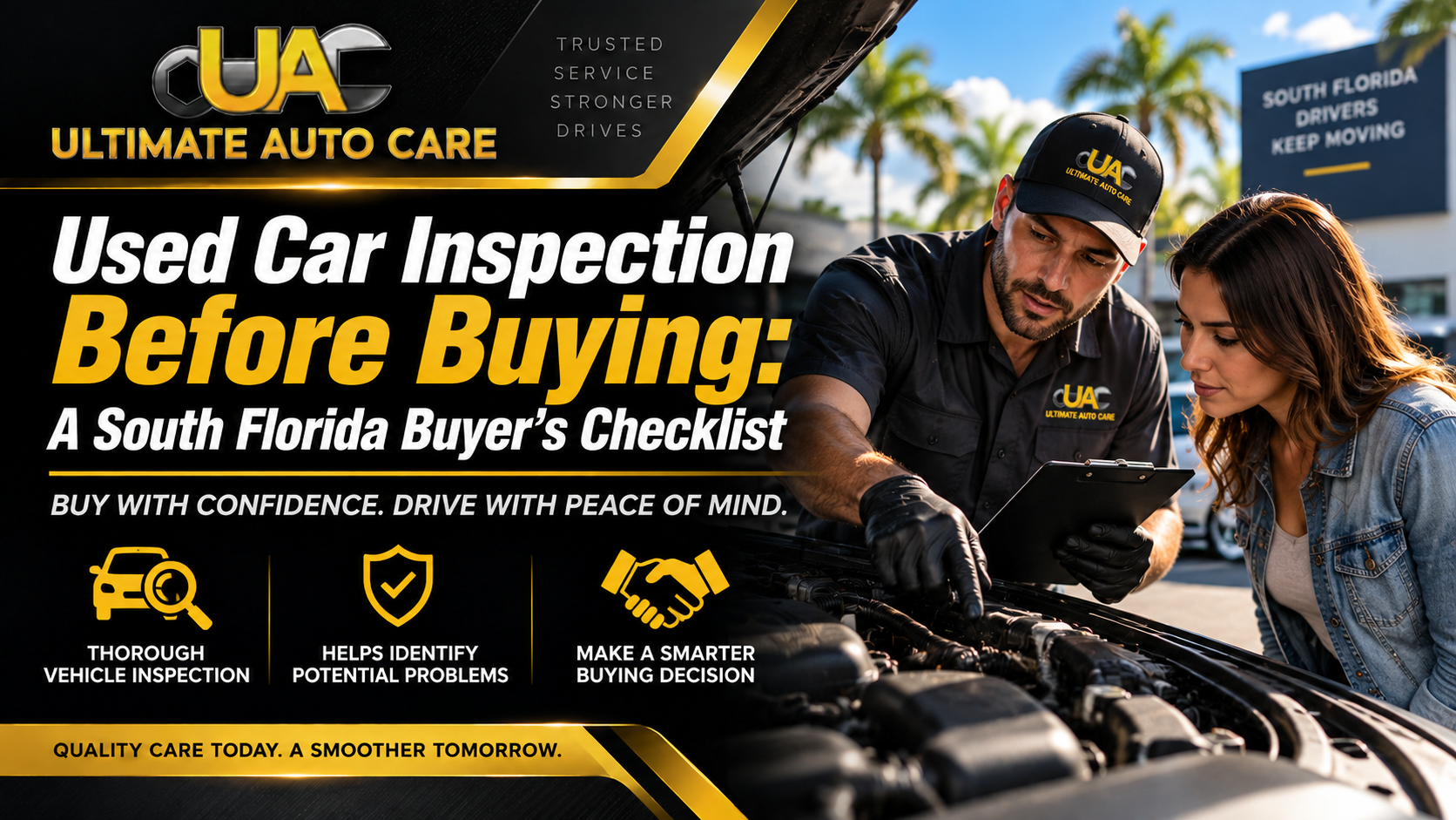 Used Car Inspection Before Buying: A South Florida Buyer’s Checklist